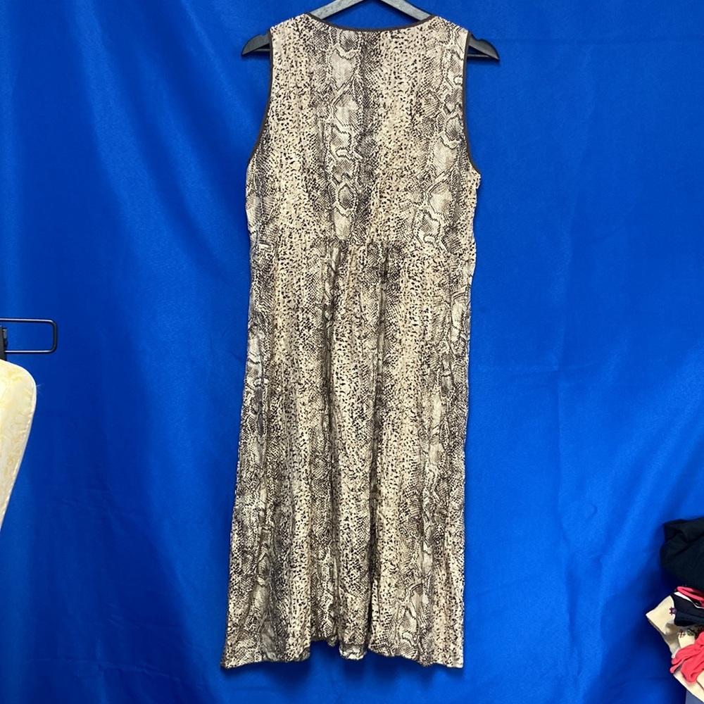 π Gerard Darel Snake Skin Pattern Dress (1159) - Picture 2 of 4